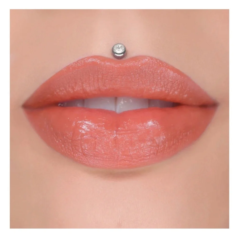 Camel Humps SHINY TRAP Lipstick Jeffree Star New in Box Toasty Peach creamy